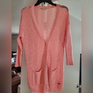 Gilly Hicks Knit Button Up Sweater